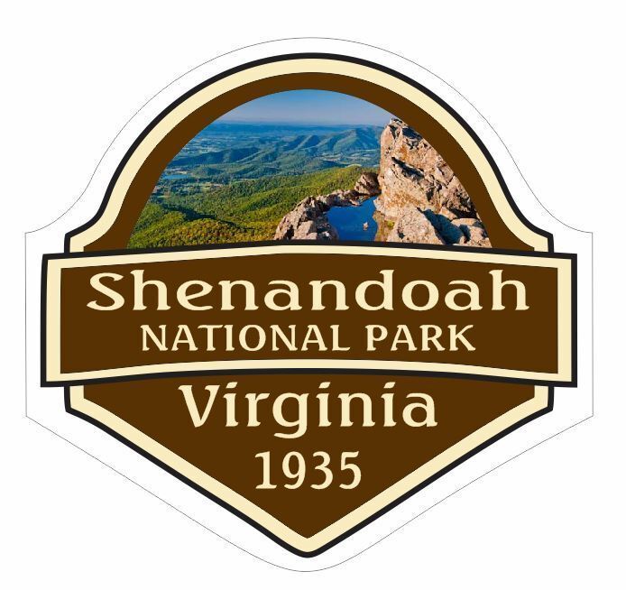 Shenandoah National Park Sticker Decal R1458 Virginia YOU CHOOSE SIZE