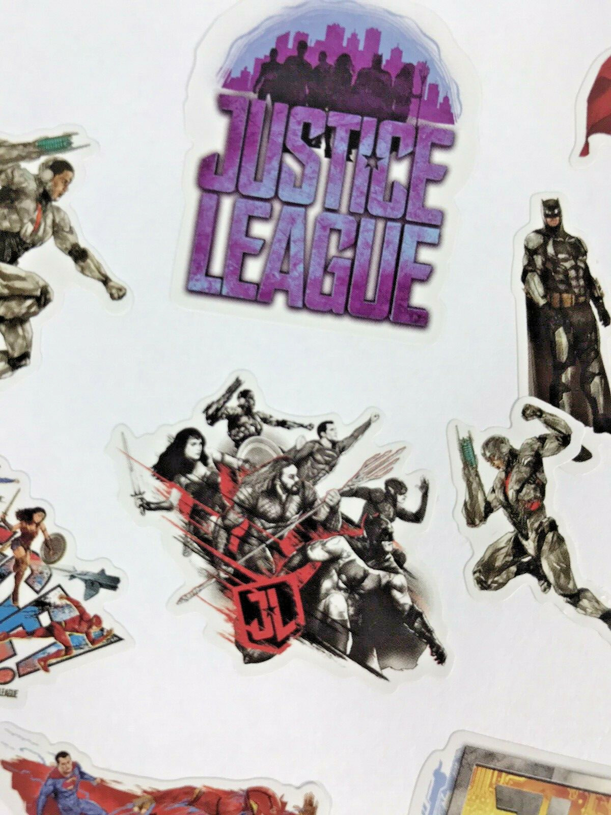 120pc DC Justice League Superman Batman Micro Sticker Pack Book Pad