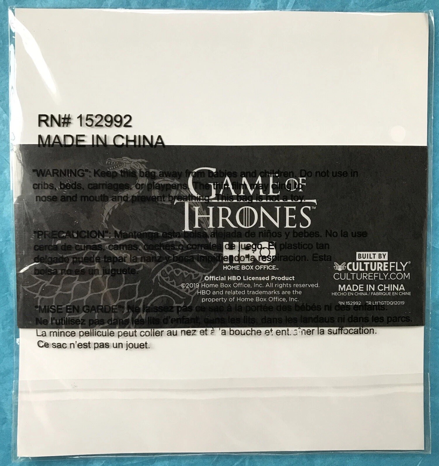 Game of Thrones – Vinyl Decal Official HBO Product Culturefly