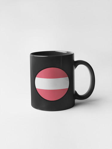 Austria Flag Circle Sticker Decal