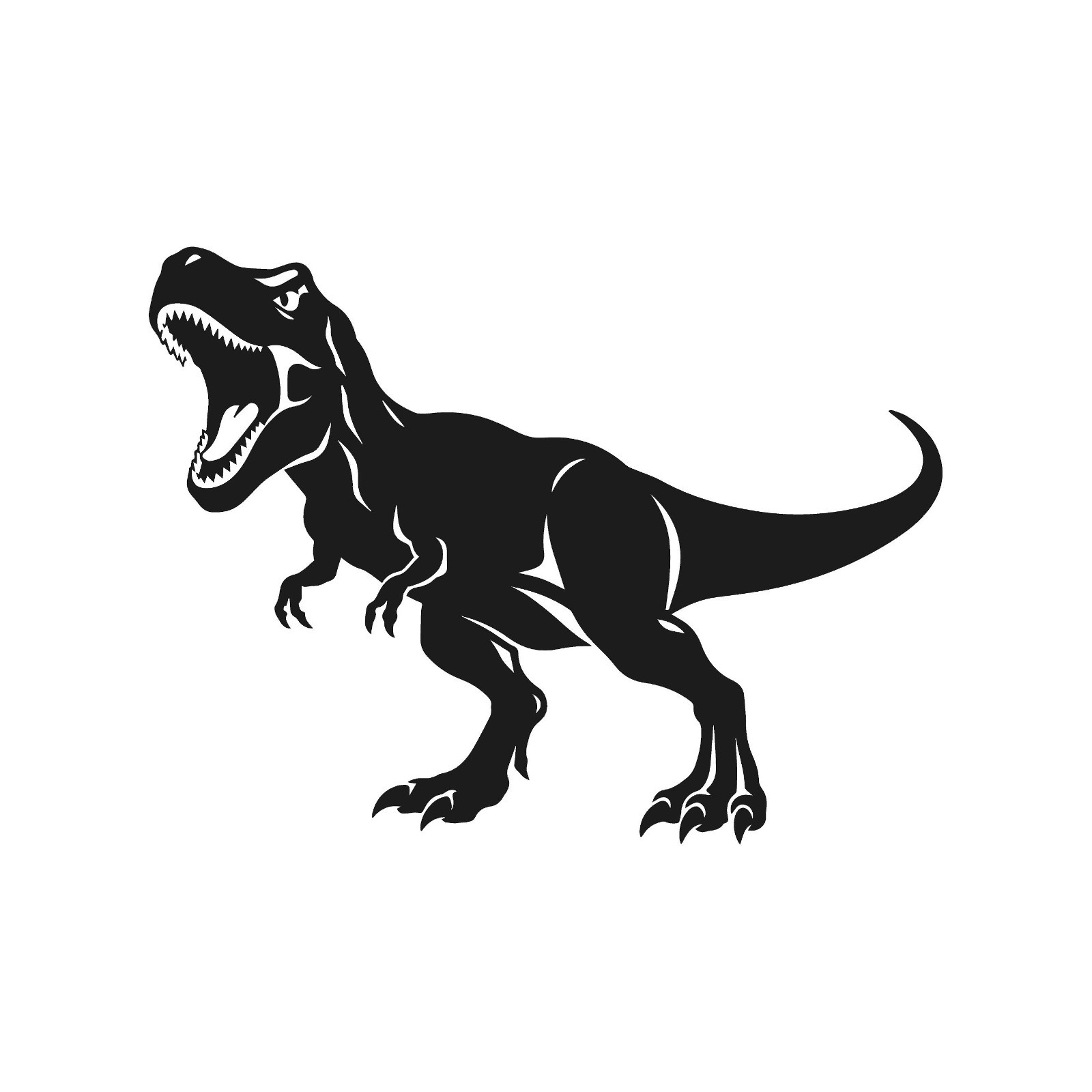 T-Rex Vinyl Decal Dinosaur Detailed Tyrannosaurus Dino sticker