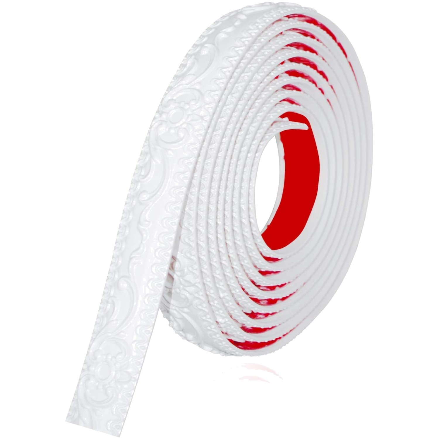 Flexible Self-Adhesive Trim – 16.4ft Waterproof Molding for Elegant Decor