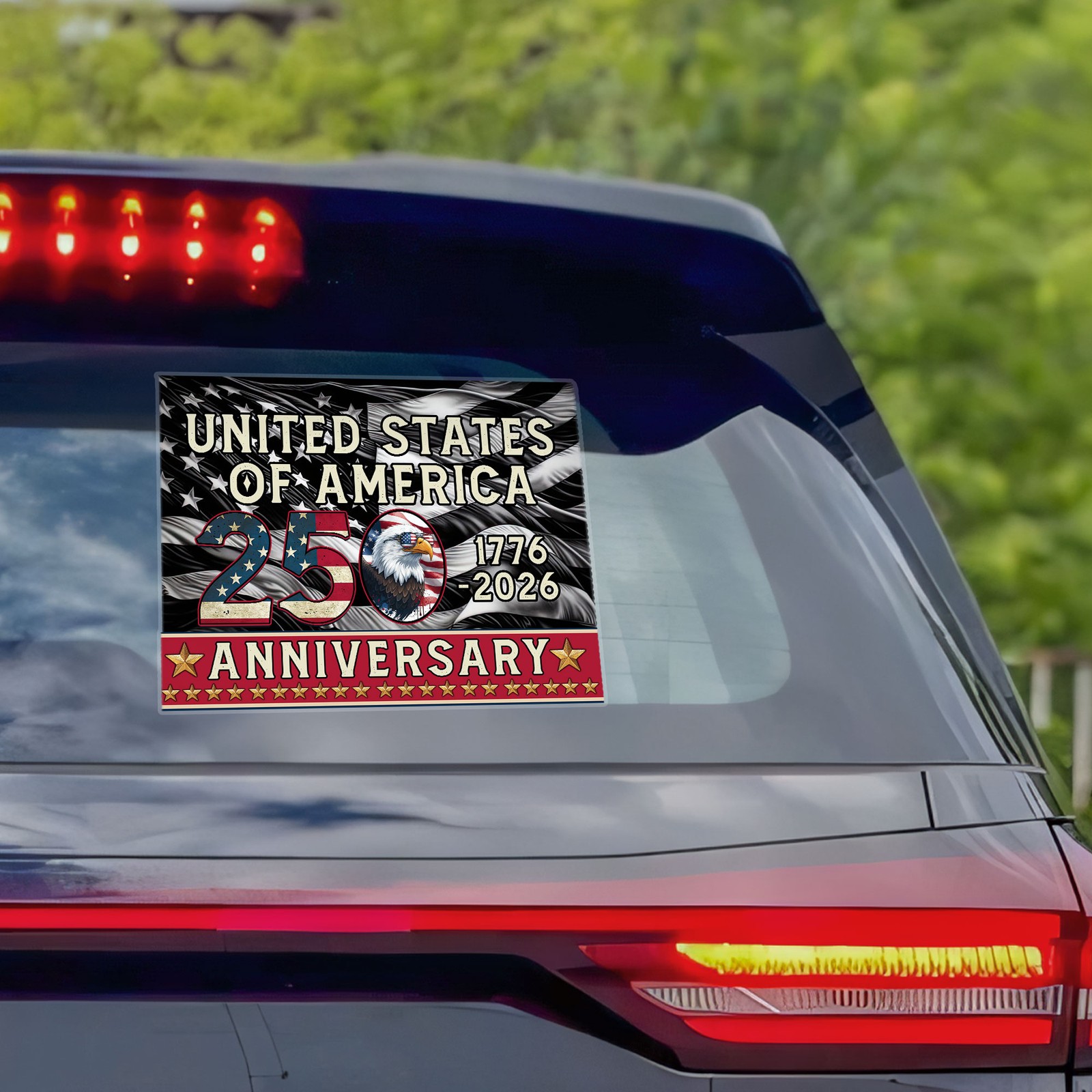 United States 250th Anniversary 1776-2026 Independence Day Sticker Decal