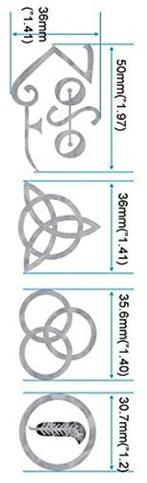 Inlay Stickers Sticker/Decal (B-203Z4S-SET)