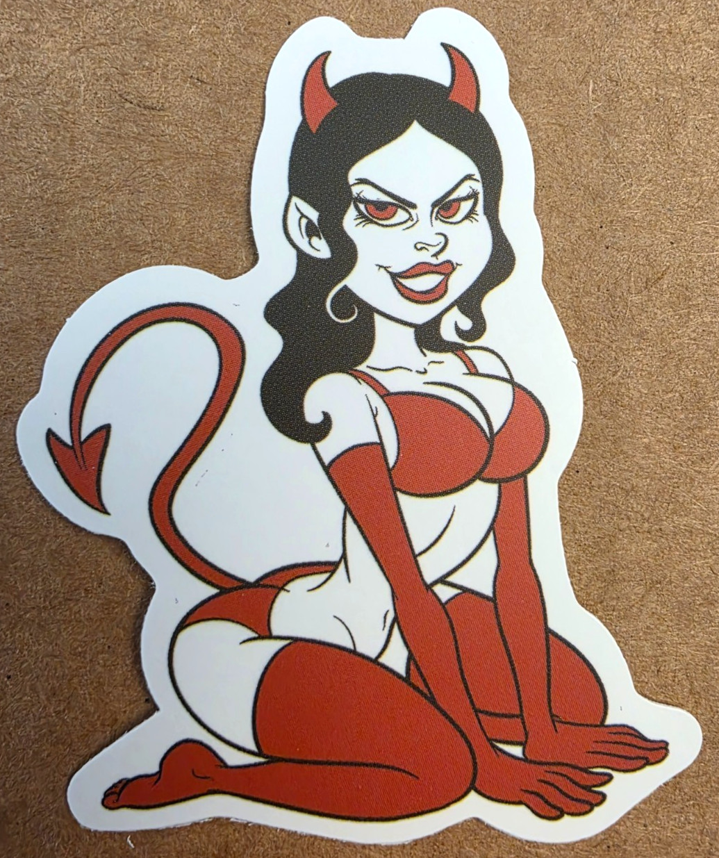 Halloween Sticker Girl Demon Vampire Witch Devil Succubus Punk Comic Anime Manga