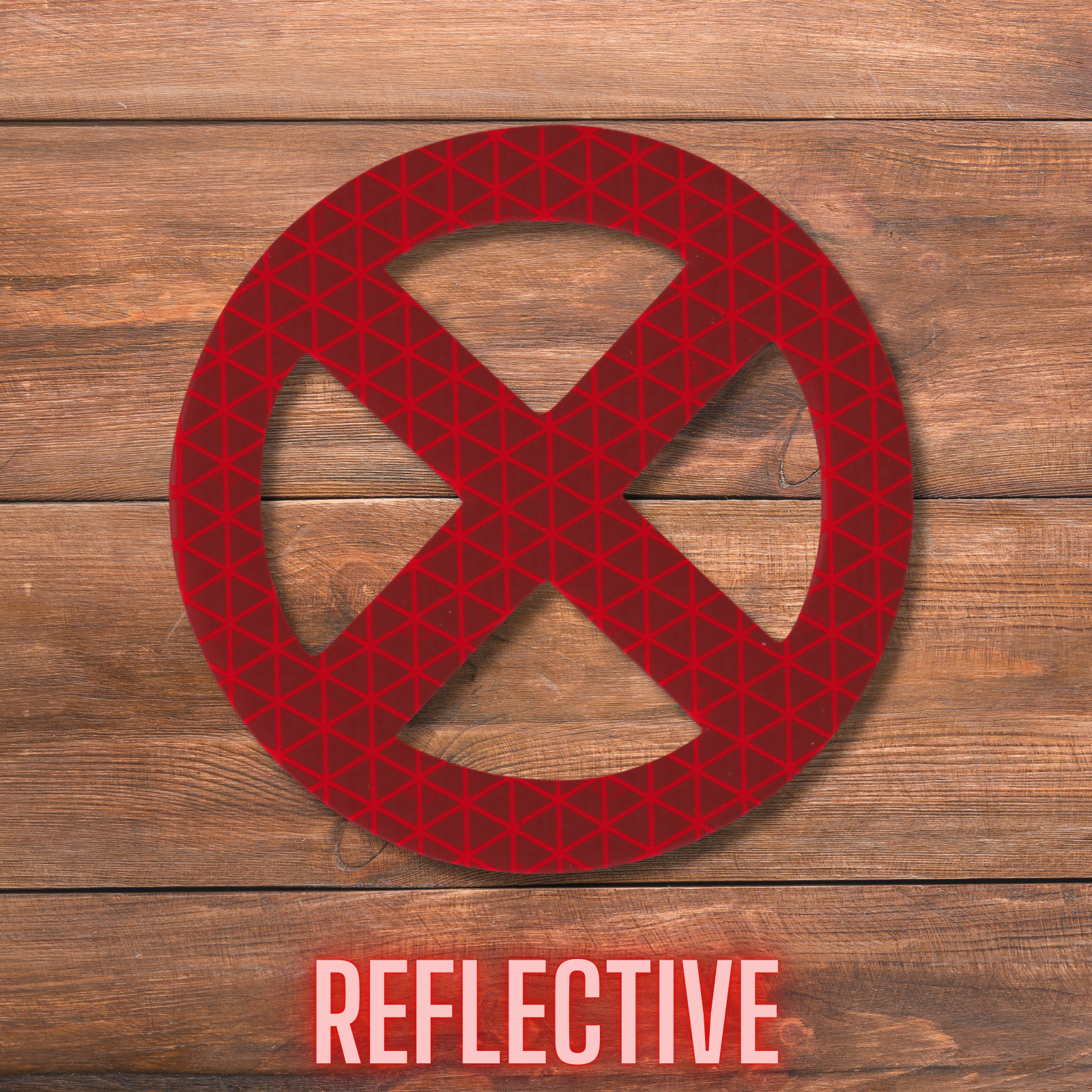 X-Men Logo Reflective Stickers Reflector Decals Weatherproof