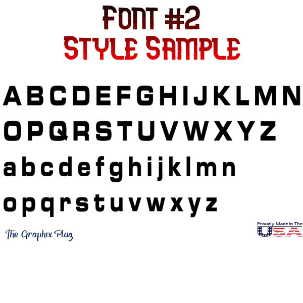 Custom Decal Sticker Vinyl Lettering Personalized Text Window Wall Car Truck