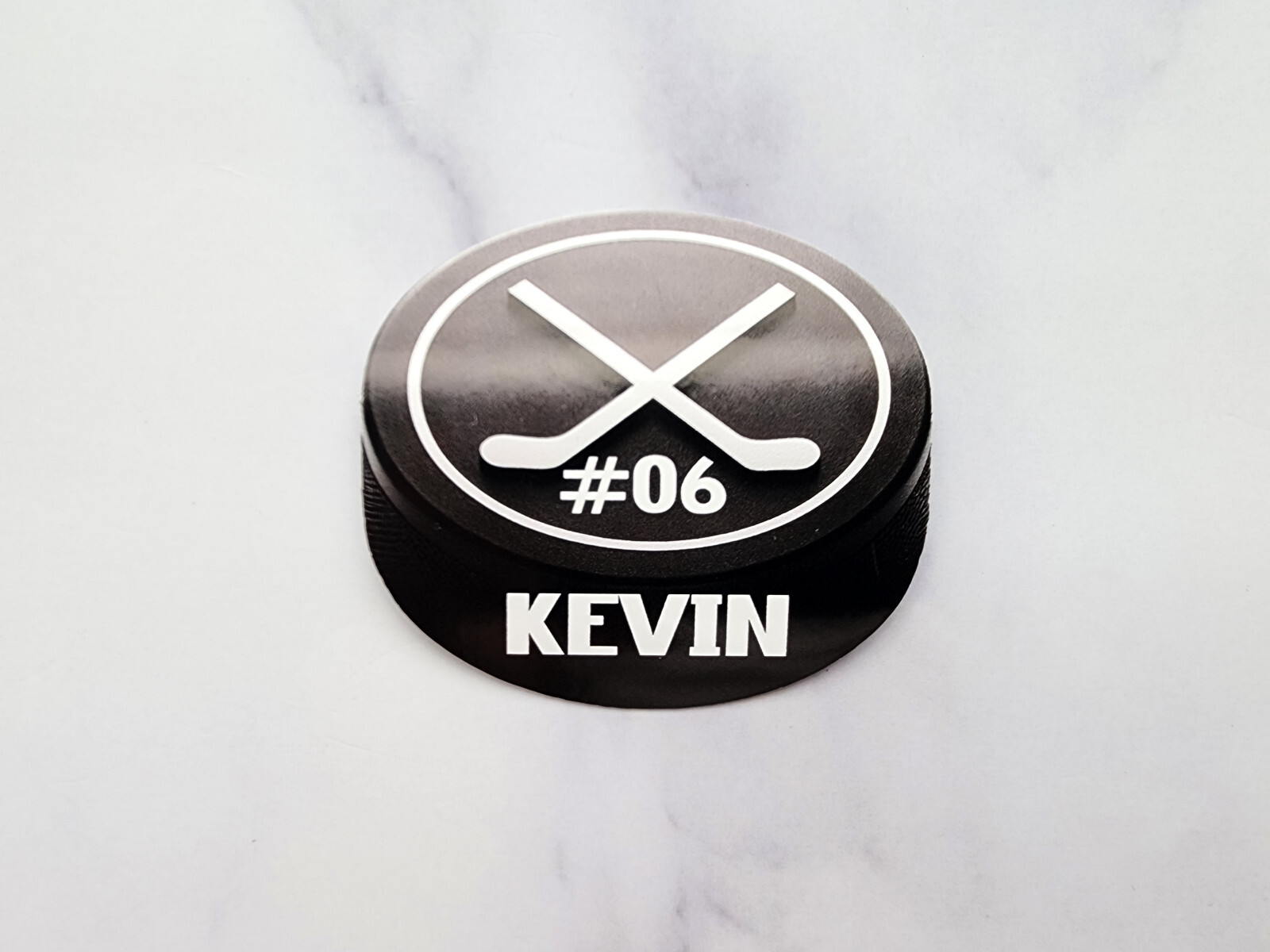 Holographic Custom Ice Hockey Stickers – Sports Decal for Players and Teams