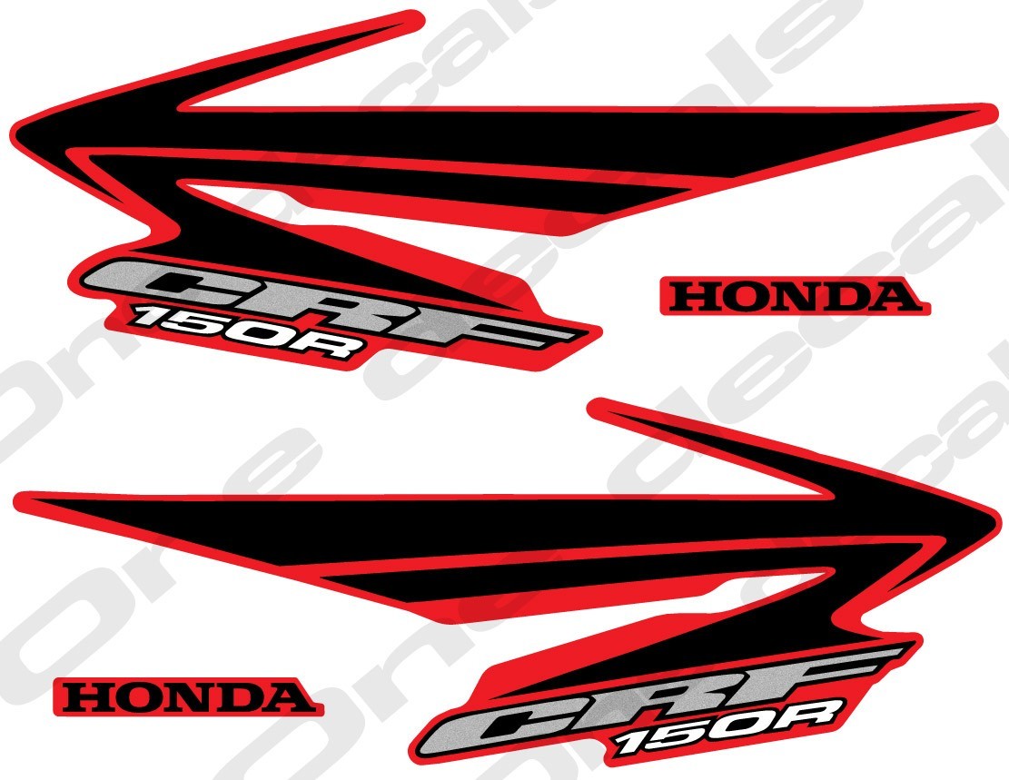 2007 Honda CRF 150R Decal Sticker OEM kit Plastic 150 mark