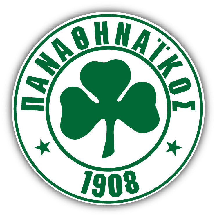 Panathinaikos FC Greece Soccer Football Car Bumper Sticker Decal 5» x 5»