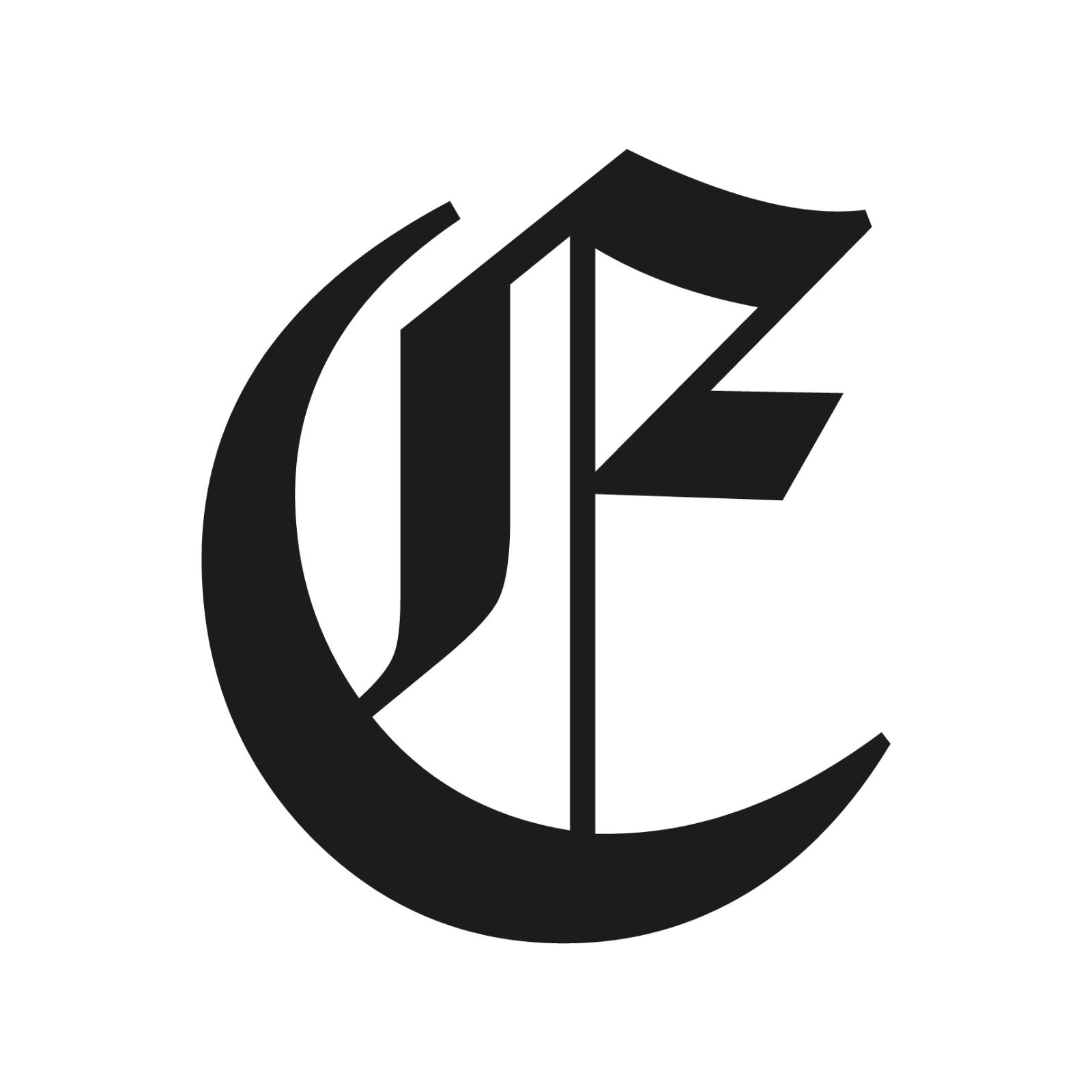 Old English E Letter Initial Vinyl Sticker Decal Monogram Diploma