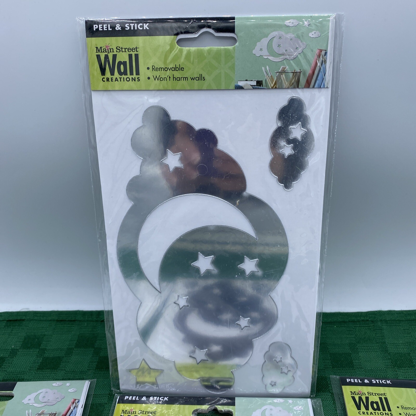 Lot Of 4 Main Street Wall Creations Metal Design Clouds And Stars