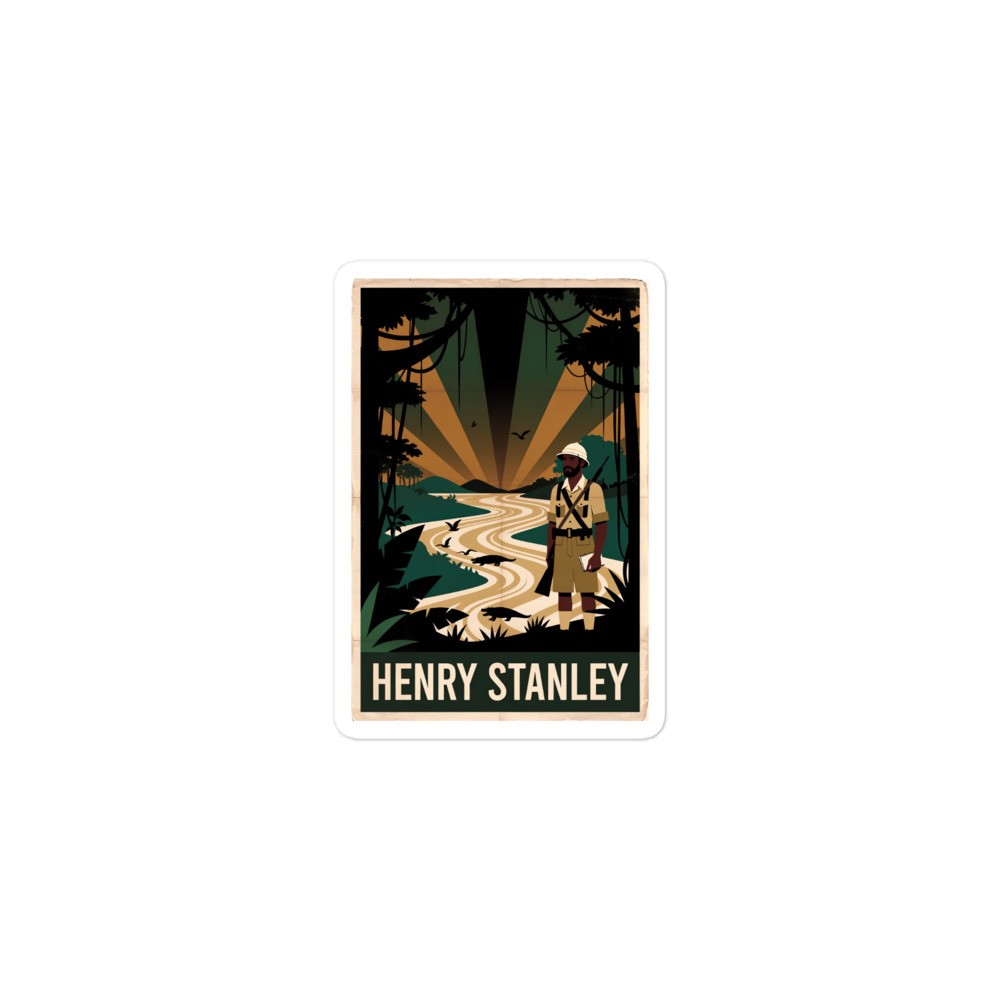 Henry Stanley Jungle – Bubble-free stickers