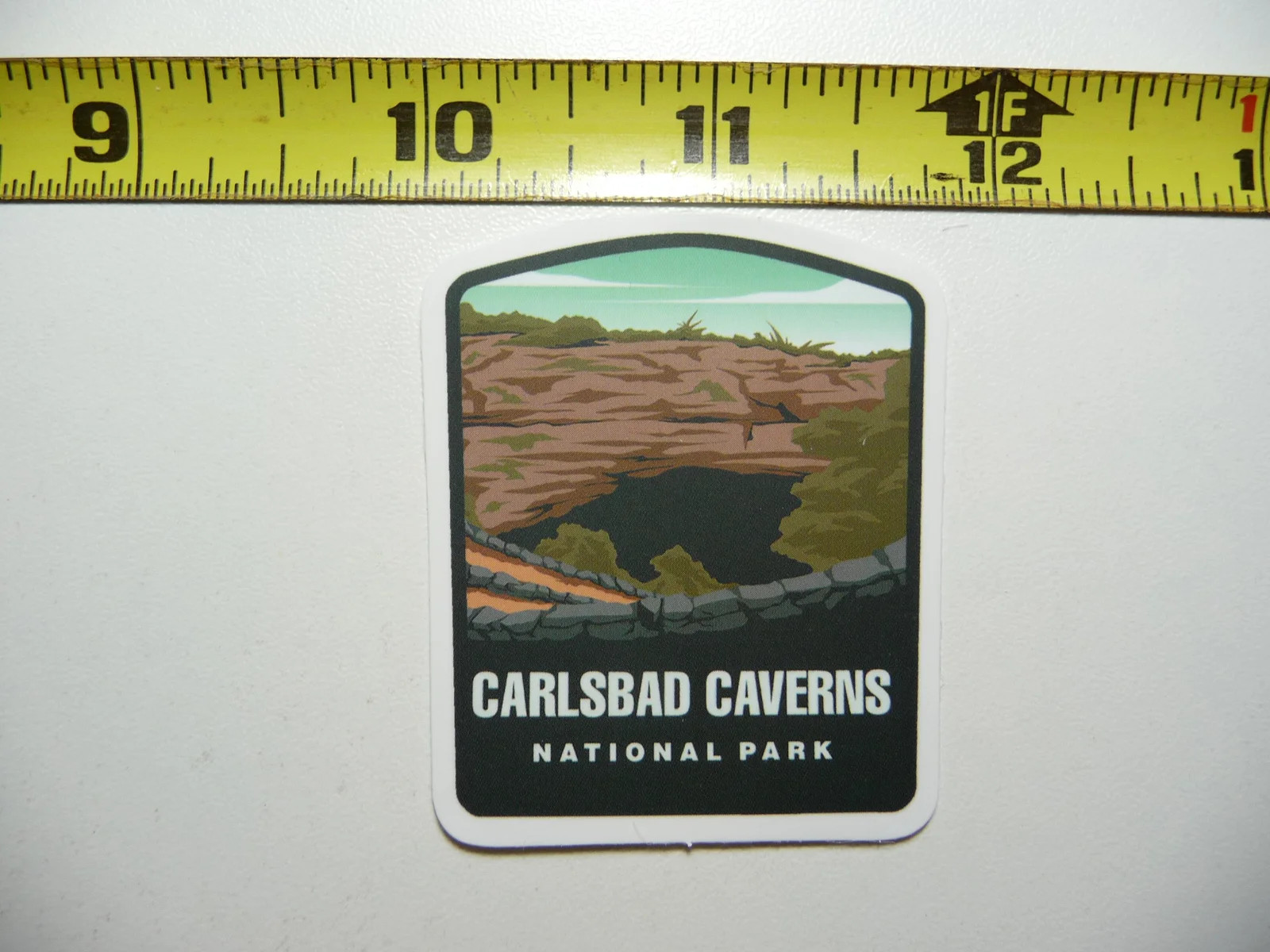 CARLSBAD CAVERNS NATIONAL PARK TEXAS SMALL STICKER DECAL NPS CAVE ENTRANCE