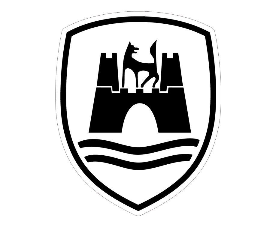 Wolfsburg Castle Coat of Arms Sticker German City Crest Fender Decal 1.5″ – 10″