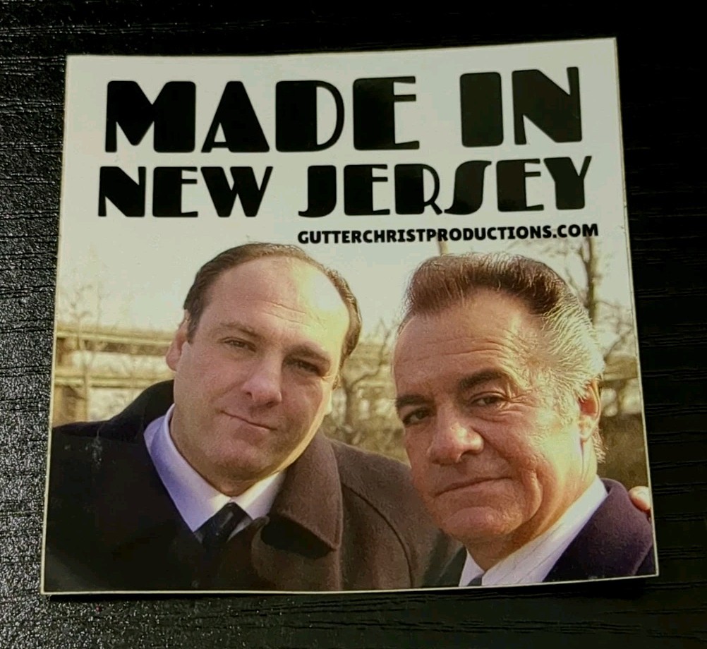 Made in New Jersey Movie Sticker RARE ORIGINAL Poster Artwork EX