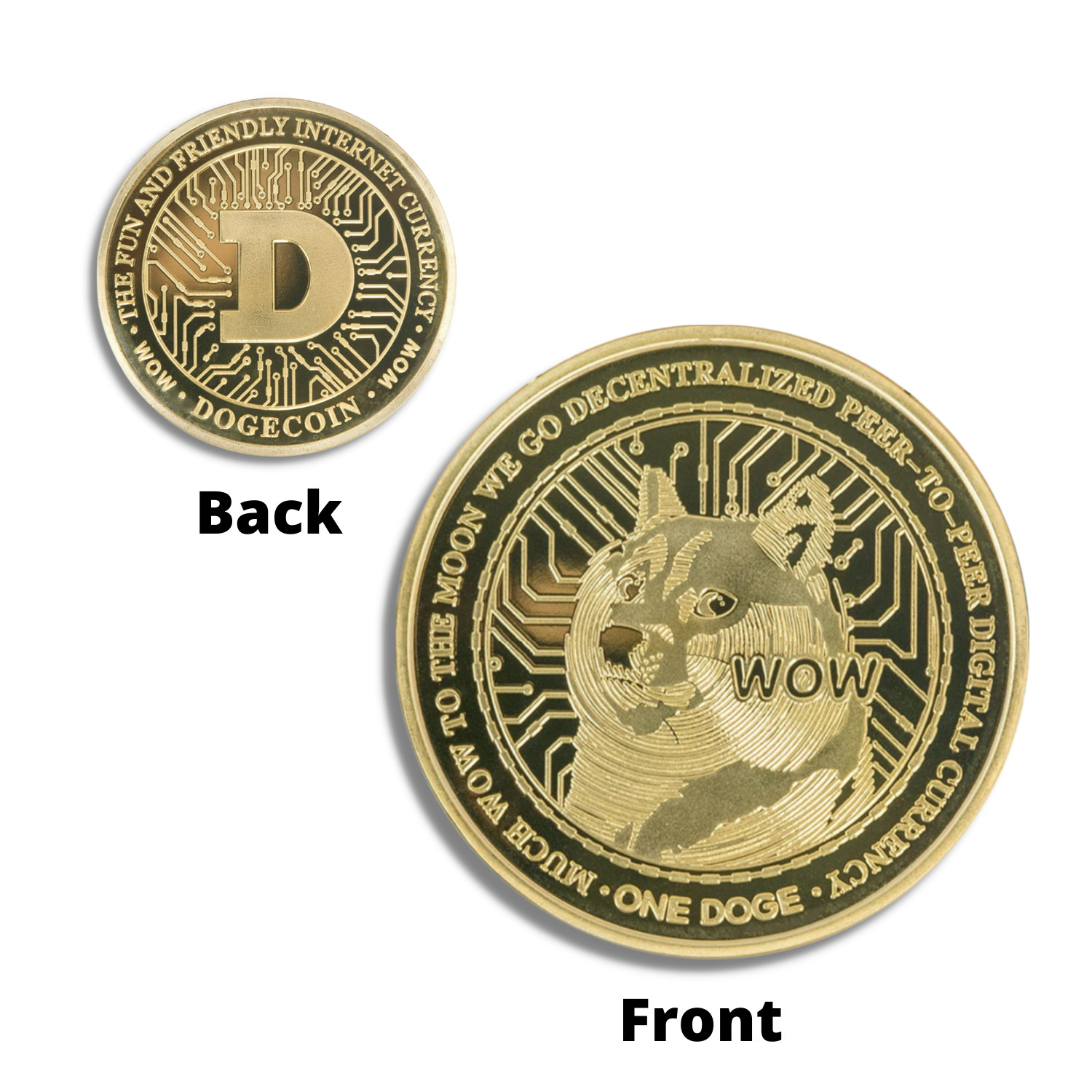 Dogecoin Coin (Special Edition) collectible crypto coin