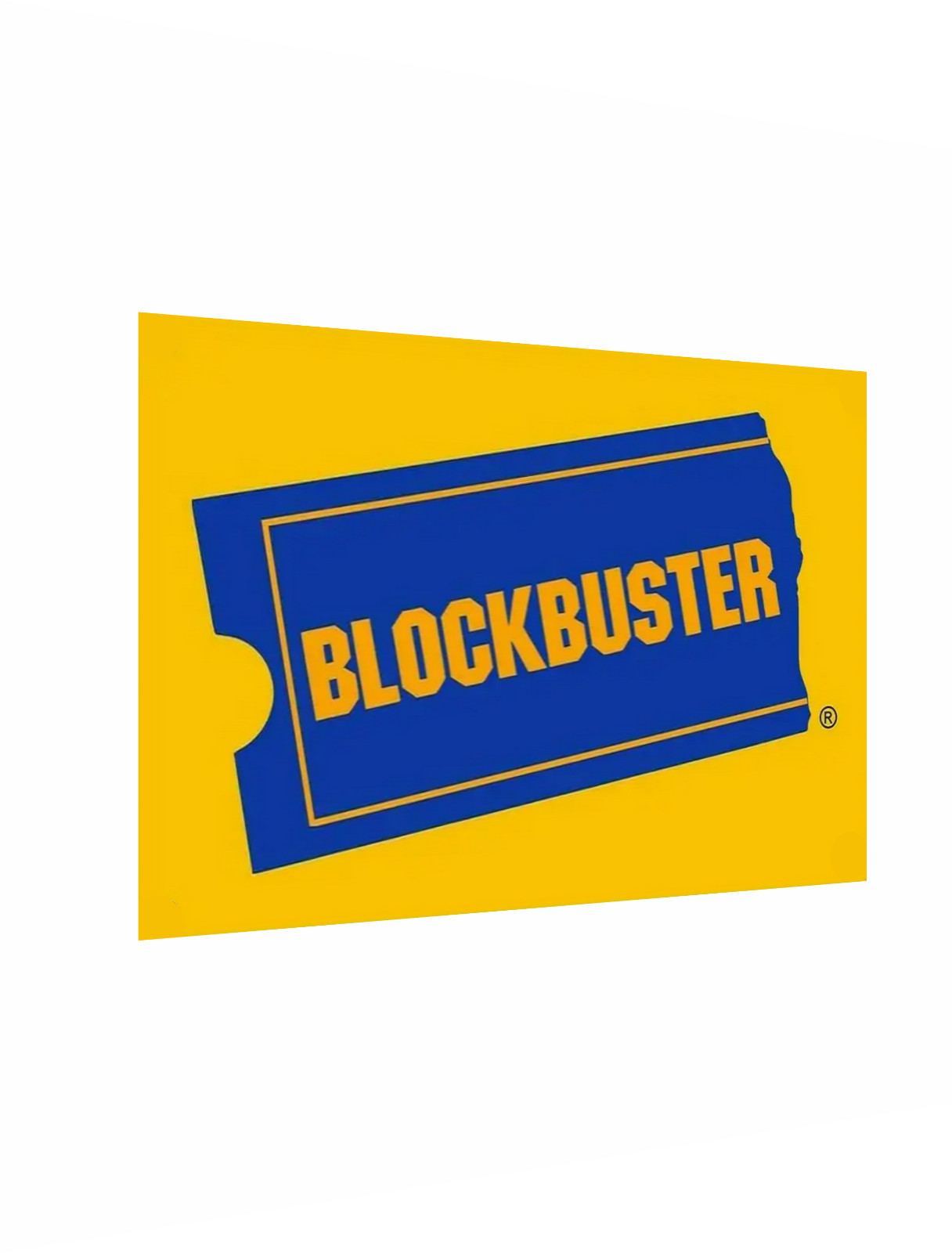 Blockbuster Video Sticker Sign Vintage Replica Logo Vinyl Sticker Decal 3 Sizes