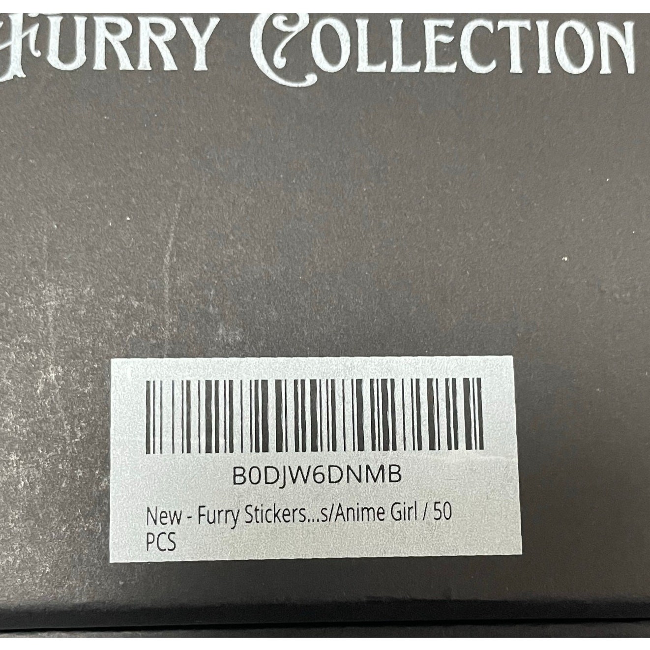 Saucy Shapes Furry Anime Girl Stickers 50pc Open Box 3″ Vinyl Decal Sealed VTG
