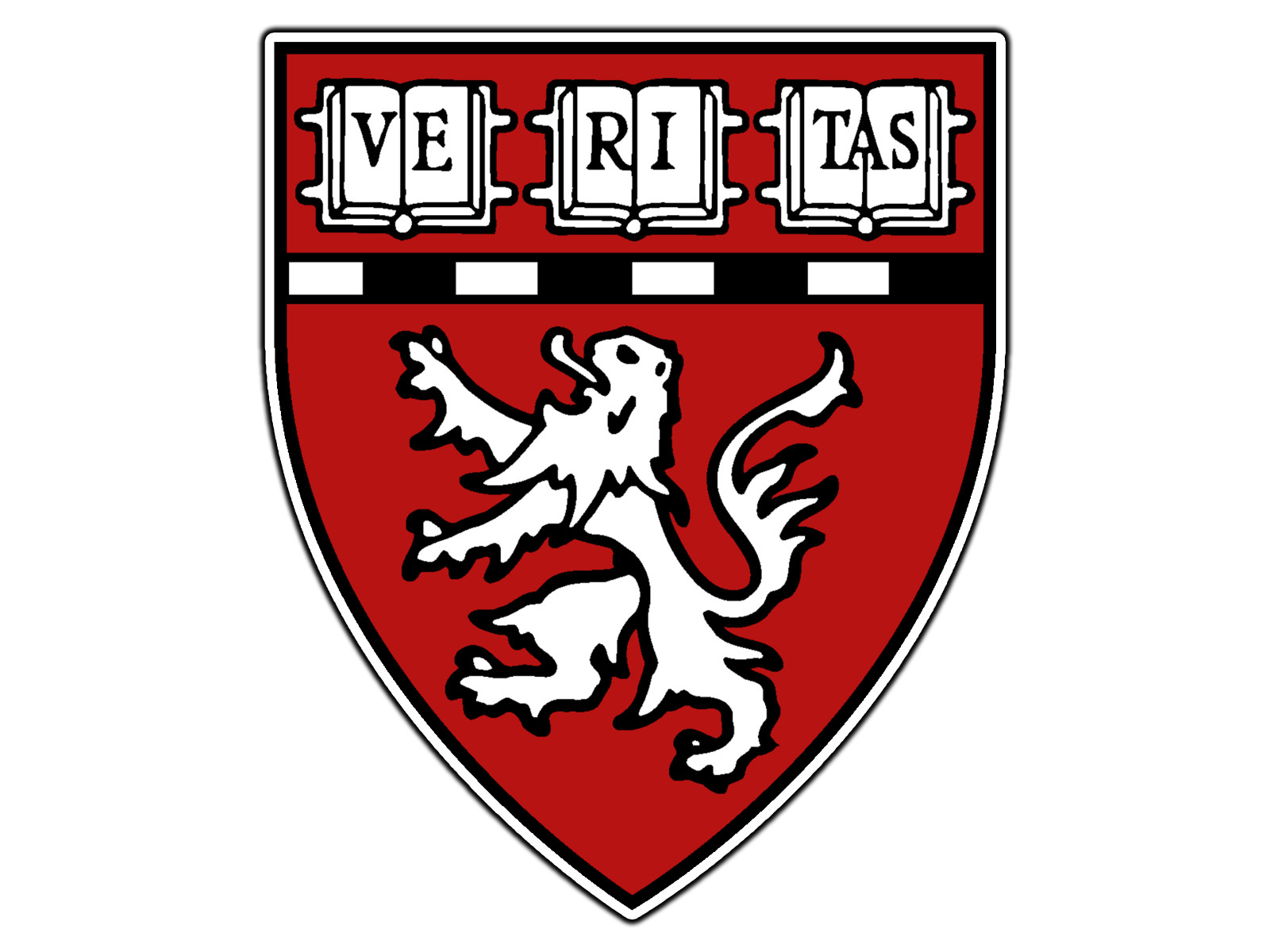 #0728 Harvard Medical School Logo #1 Waterproof Vinyl Sticker Decal Die-Cut