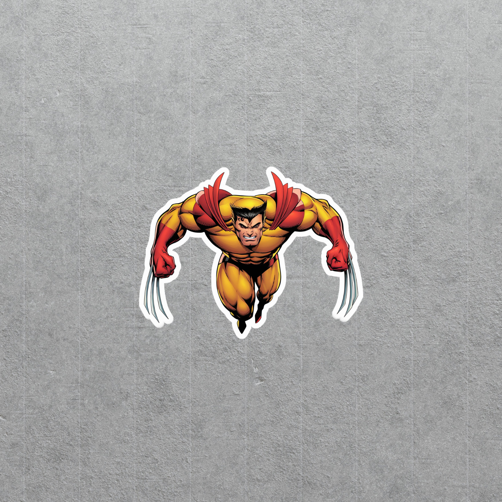 Wolverine Marvel Superhero Sticker – X-Men Comic Book Cartoon Decal #4440