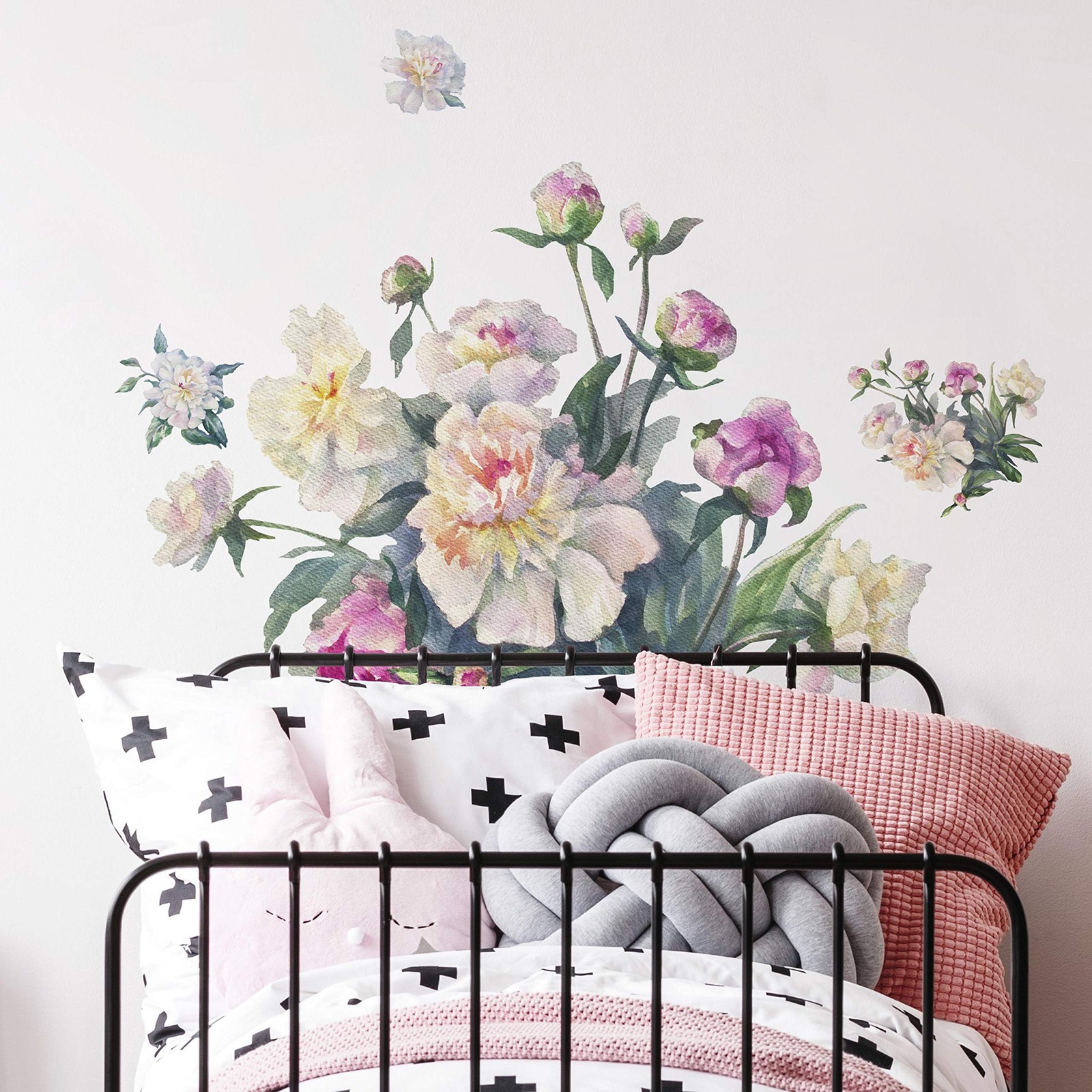 RMK4304SLM Floral Bouquet Peel and Stick Giant Wall Decals