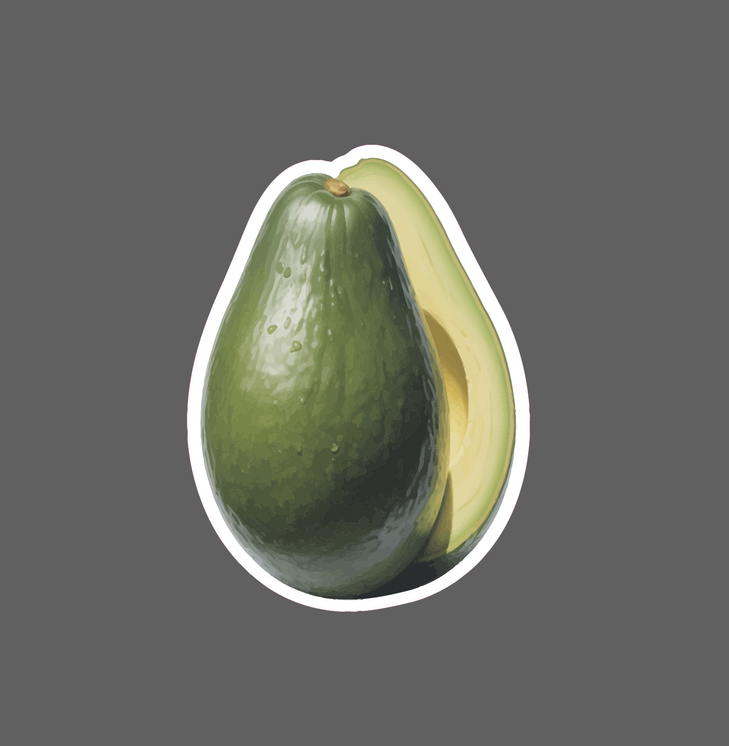 Avocado Sticker Fruit Food Health Guacamole Gift Waterproof NEW