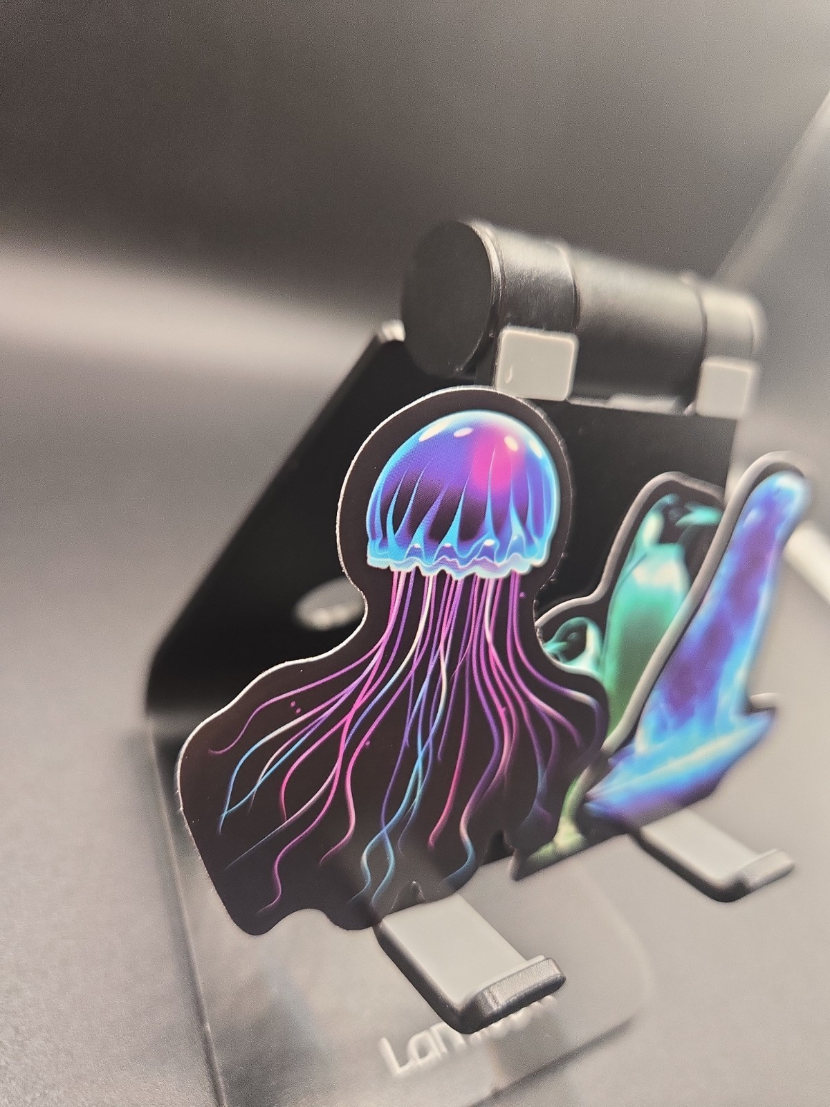 Ocean Themed Glow In The Dark Stickers!! Vinyl Waterproof Seel Penguin Jellyfish