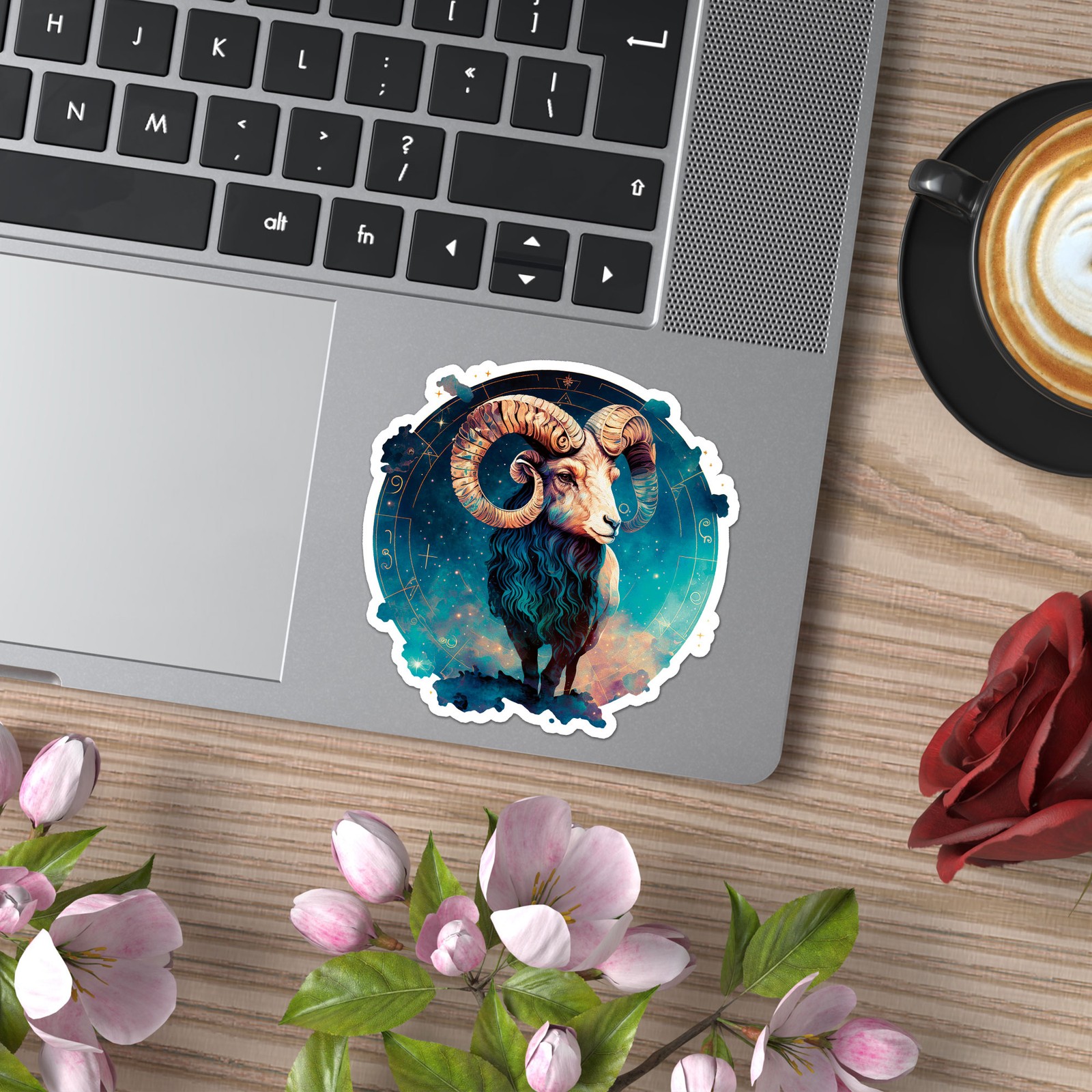 Aries Zodiac Astrology – Vinyl Decal Sticker – Car Window Laptop – ebn8749