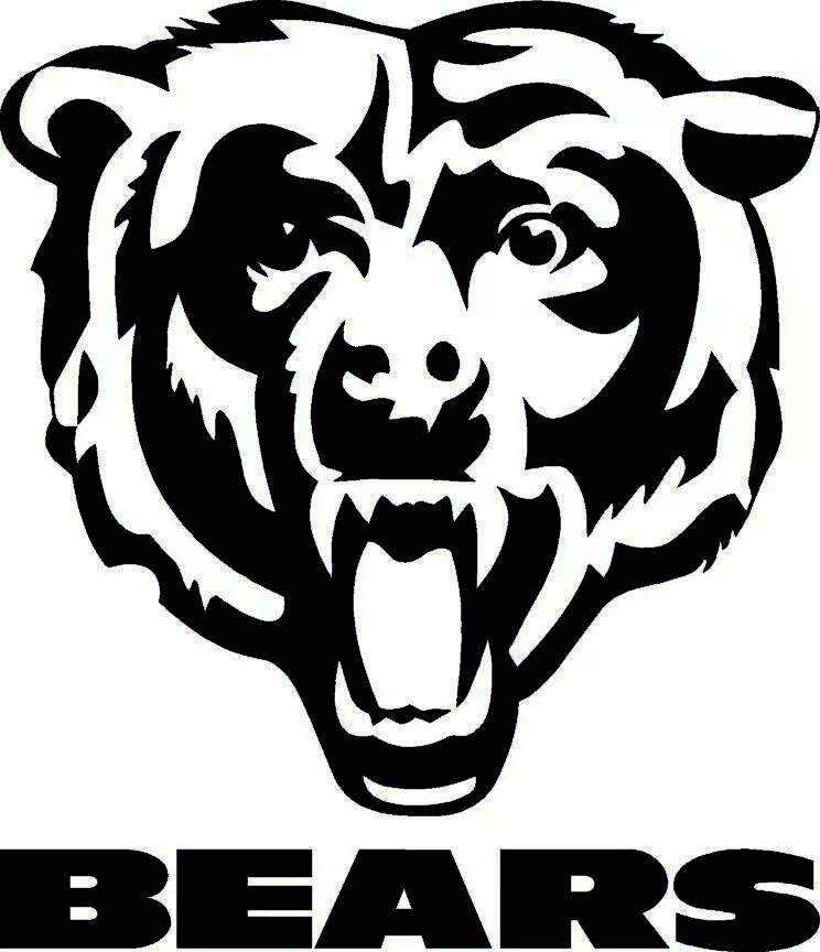 Vinyl Decal Car Truck Sticker Wall NFL Football – Chicago Bears Logo v2