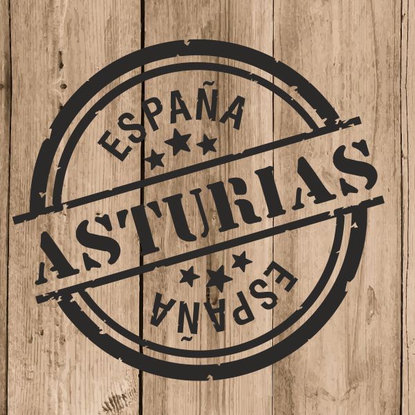 Asturias Sticker Vinyl 10 cm / 4″ Decal Stamp Asturias Spain Car Laptop Tablet
