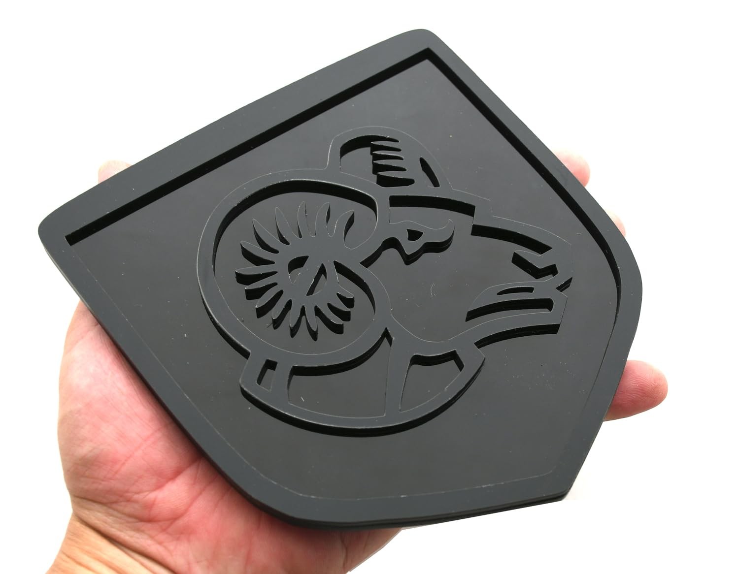 New Custom Rear Tailgate Emblem Badge Compatible with Ram 2009-2018 Head 1500…
