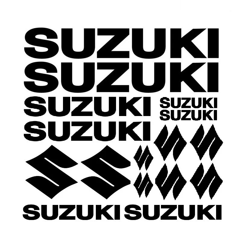 Suzuki Sticker Decal Set GSXR GIXXER GSX-S Motorcycle Fairings – Any Color