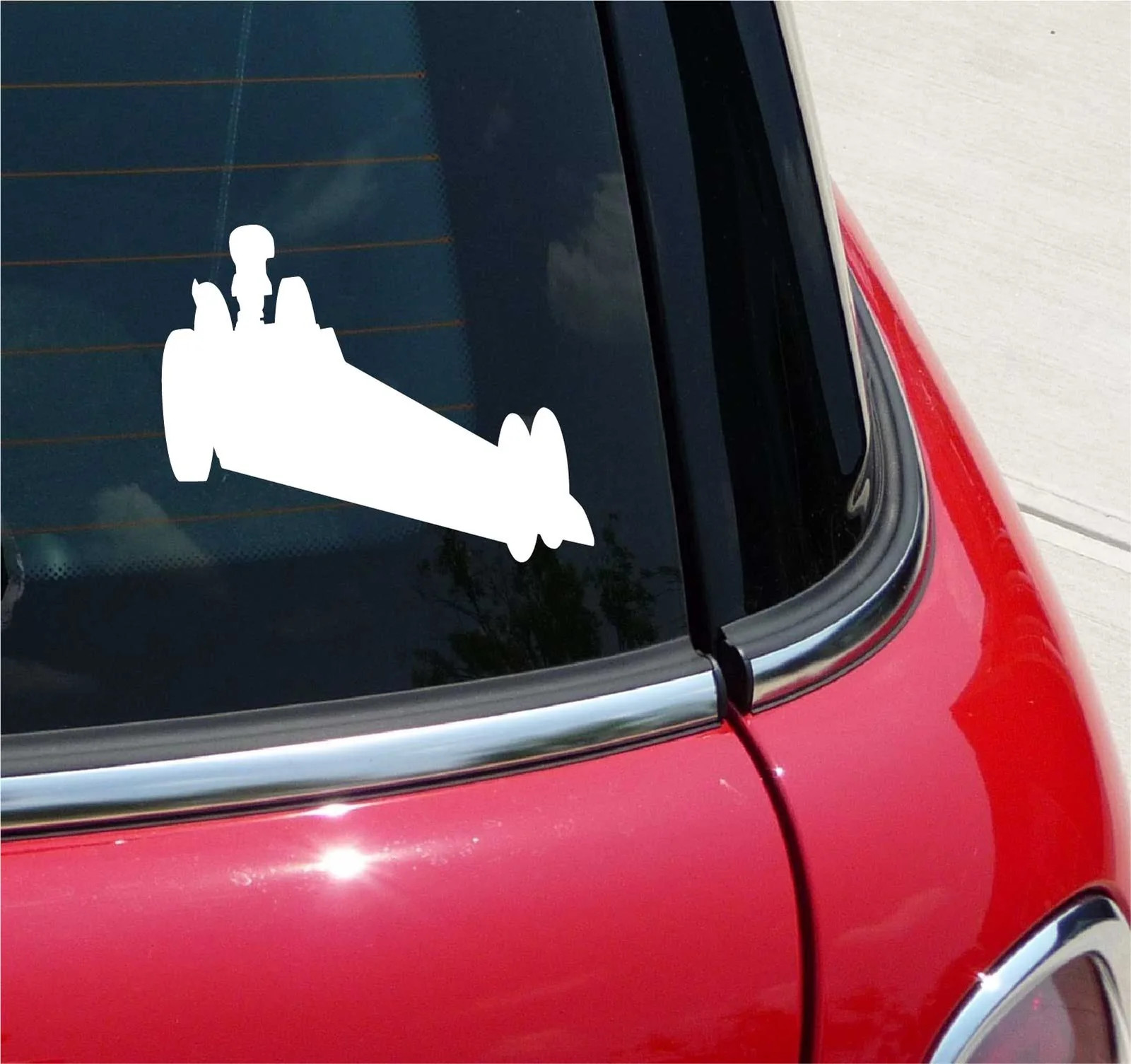 SUPER COMP DRAGSTER DRAG RACING GRAPHIC DECAL STICKER ART CAR WALL DECOR