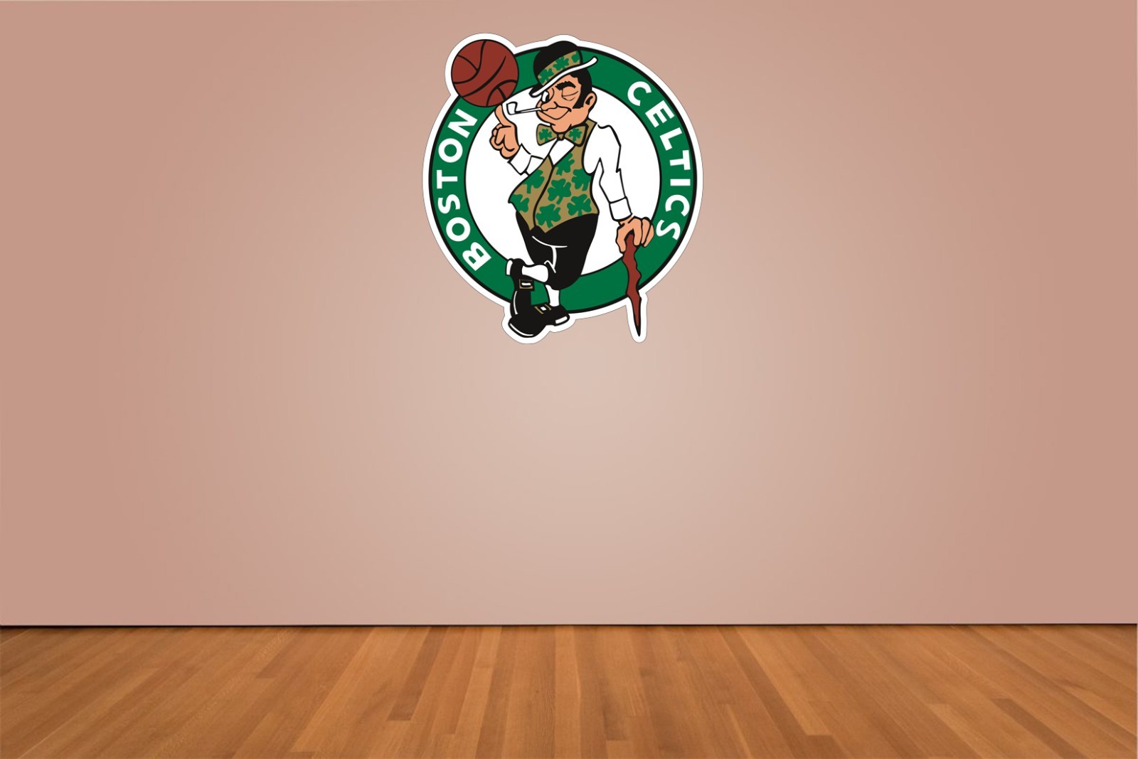 Boston Celtics Indoor Wall Vinyl Decal Sticker 5″ – 52″