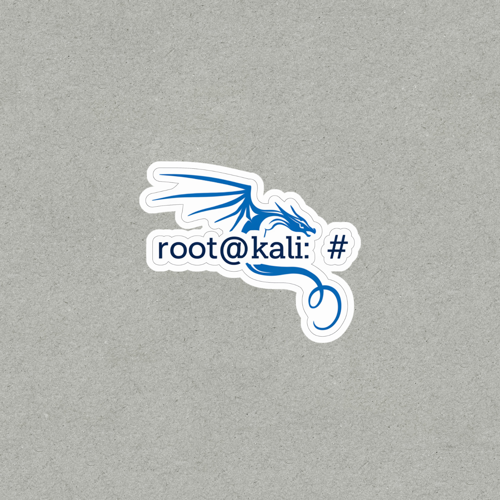 Root Kali Linux Hacking Distro Sticker | Tech Geek Programming Decal #5091