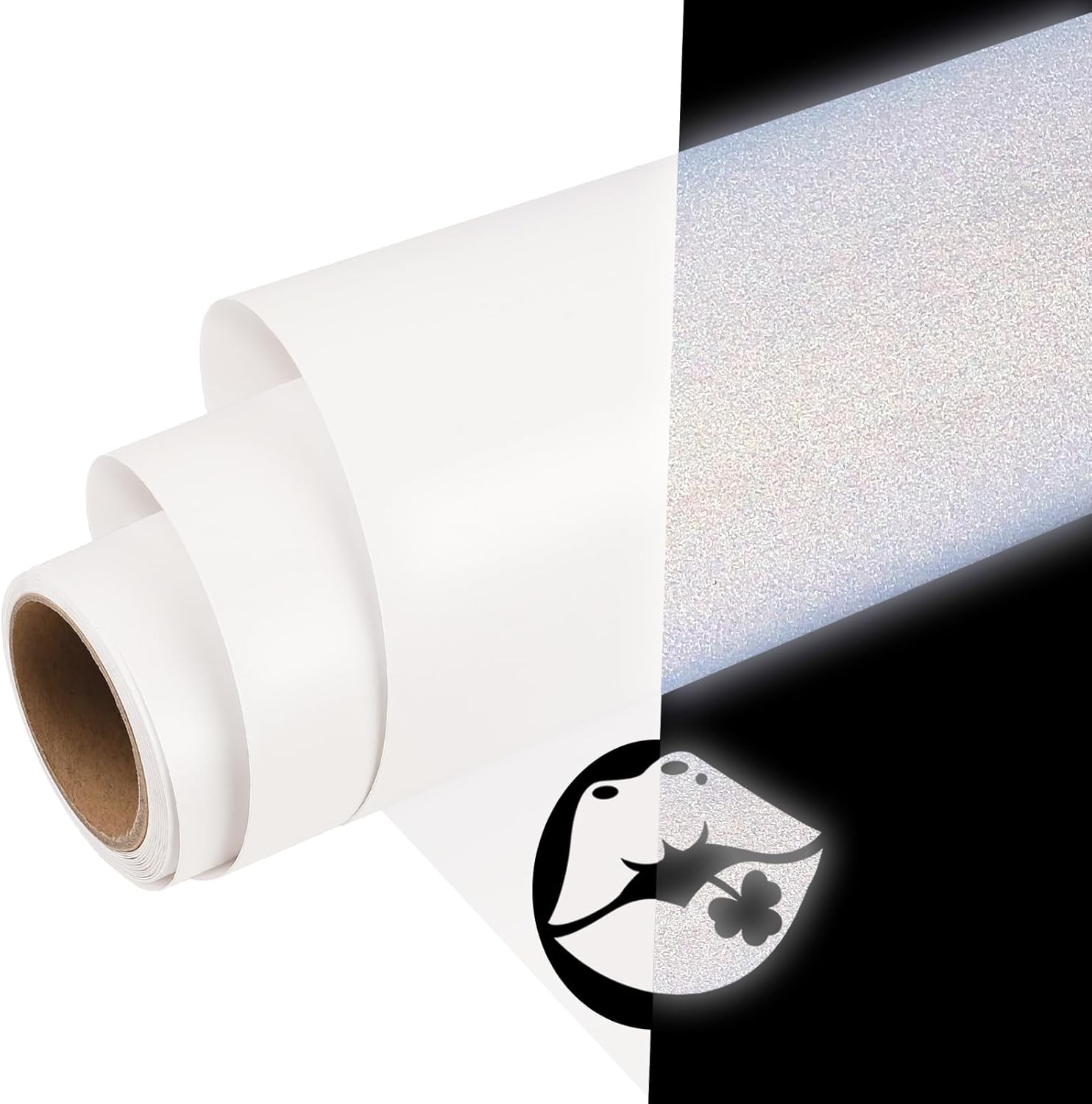 WRAPXPERT Reflective Vinyl – White, 12″ x 5ft for Mailbox Numbers, Cars, Trucks,