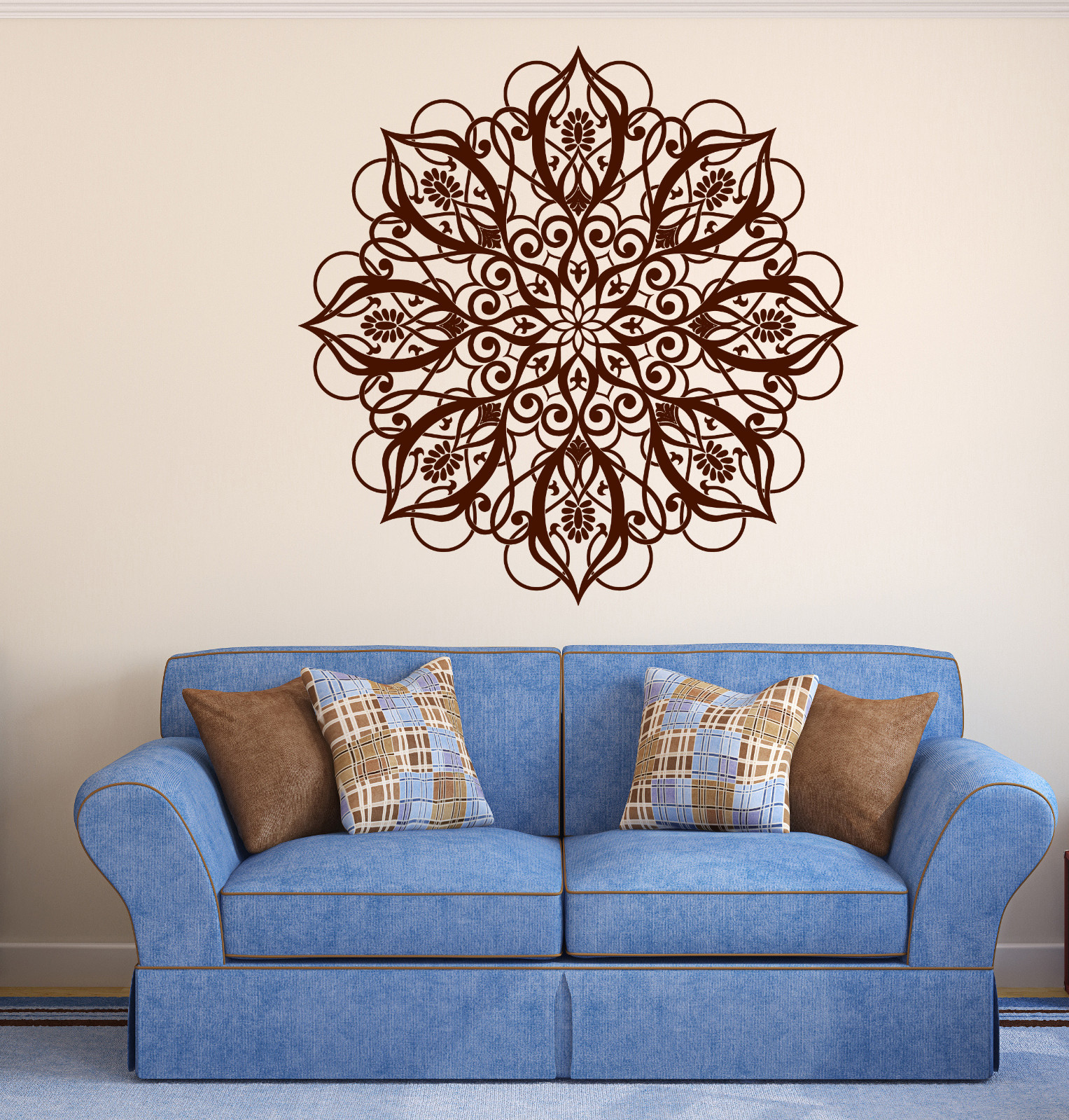Vinyl Decal Wall Sticker Enso Circle Mandala Meditation Studio Art (n752)