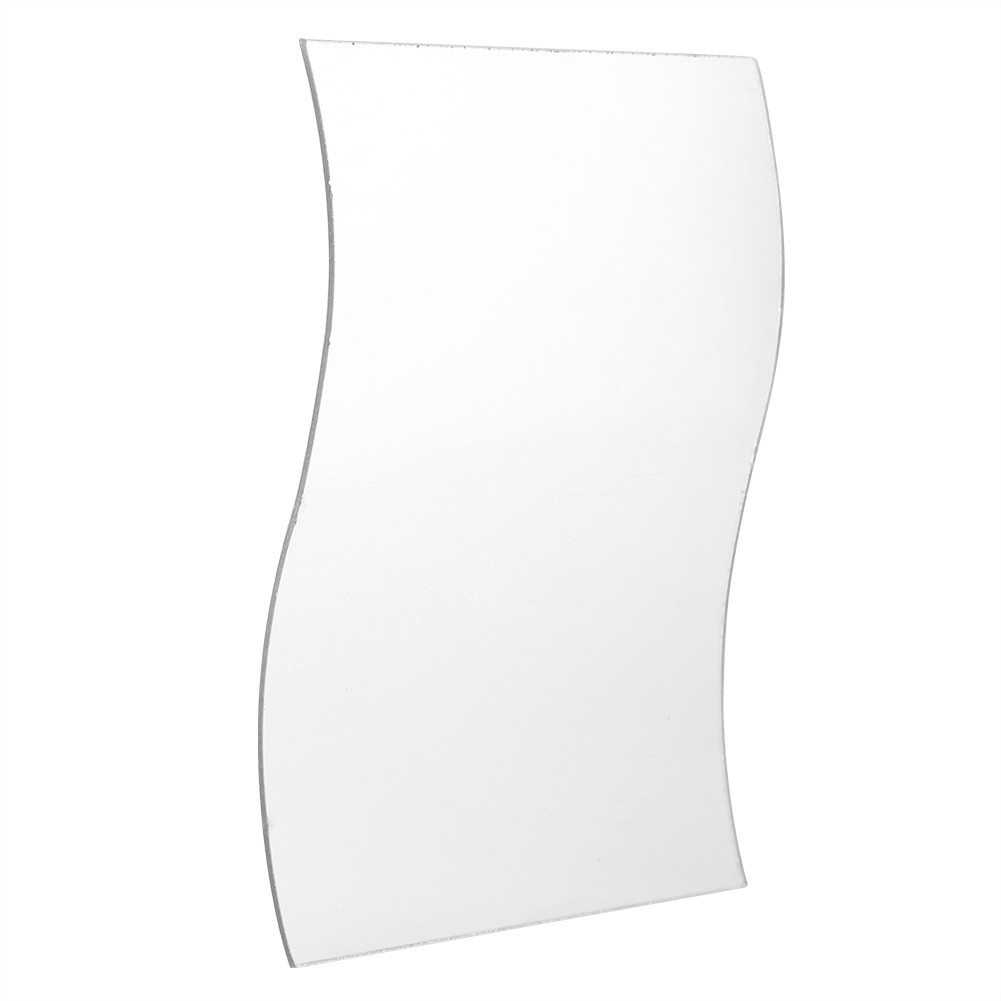 6Pcs Wall Mounted Mirror Sticker Free Combination Home Bedroom Decorative v1