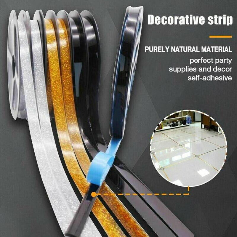 6M Self-adhesive Ceramic Waterproof Seam Sticker Tile Mildew proof Gap Tape