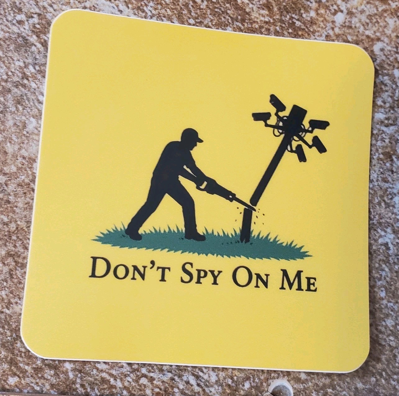 Anti-Flock Camera Stickers *5* YEAR WARRANTY Don’t Spy On Me