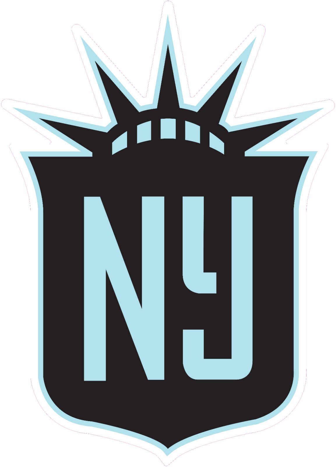 NJ NY Gotham FC Womens Soccer Vinyl Decal Sticker Car Truck Bumper Laptop Mug