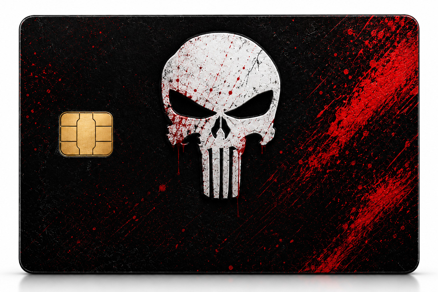 The Punisher ATM Debit Credit Card Skin Sticker Comic Book Comics Movies