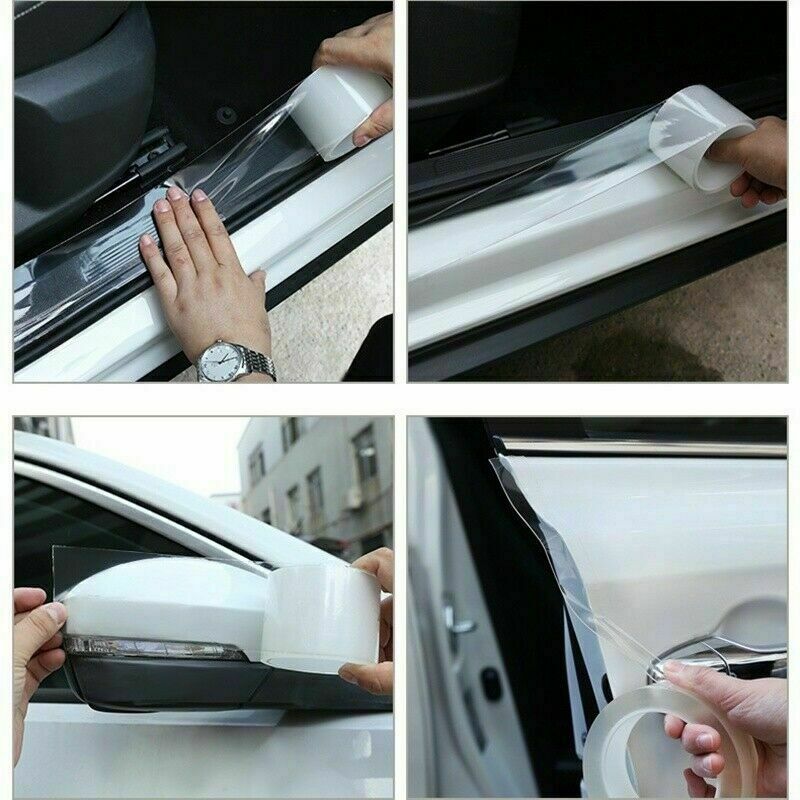 3/5M Glossy Invisible Clear Car Paint House Protective Film Vinyl Wrap Tape Tool