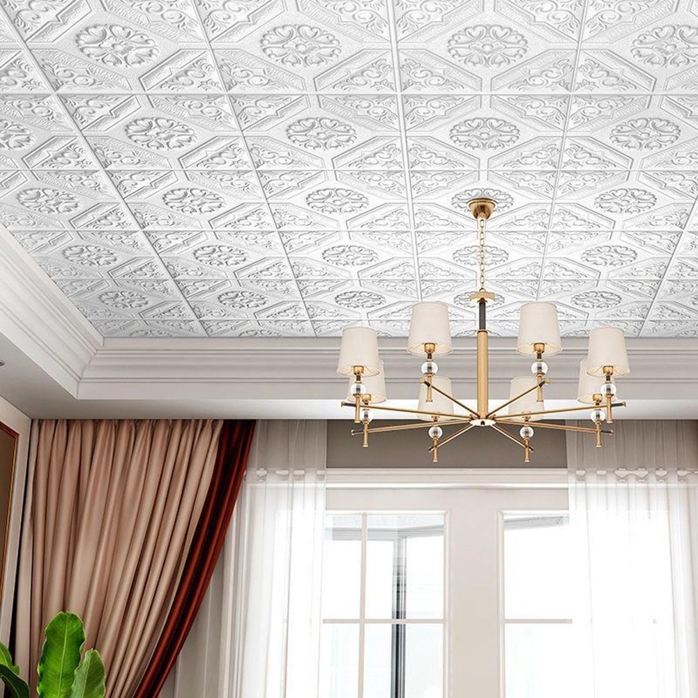 1/10pcs 3D Soft Foam Brick Texture Pattern Effect Wall Sticker Wall Decor 35cm