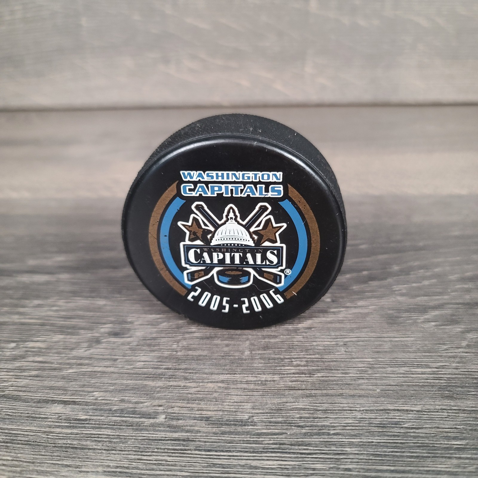 Washington Capitals NHL Logo Hockey Puck 2005-2006