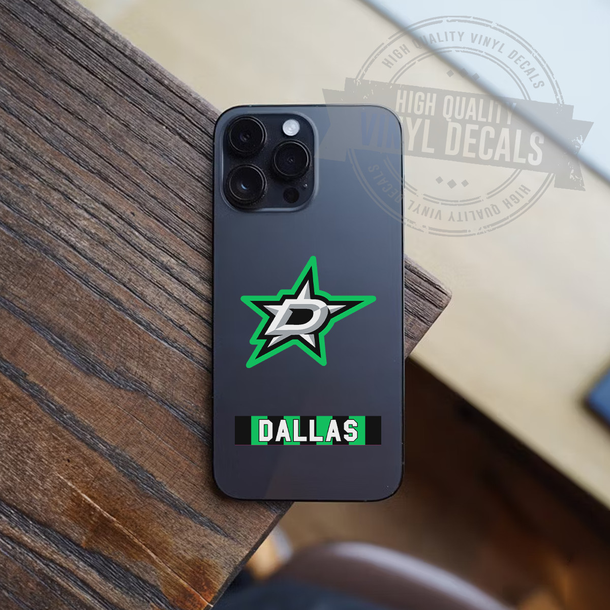 Dallas Stars NHL Hockey A4 High Quality Printed Vinyl Decal Sticker Kit New