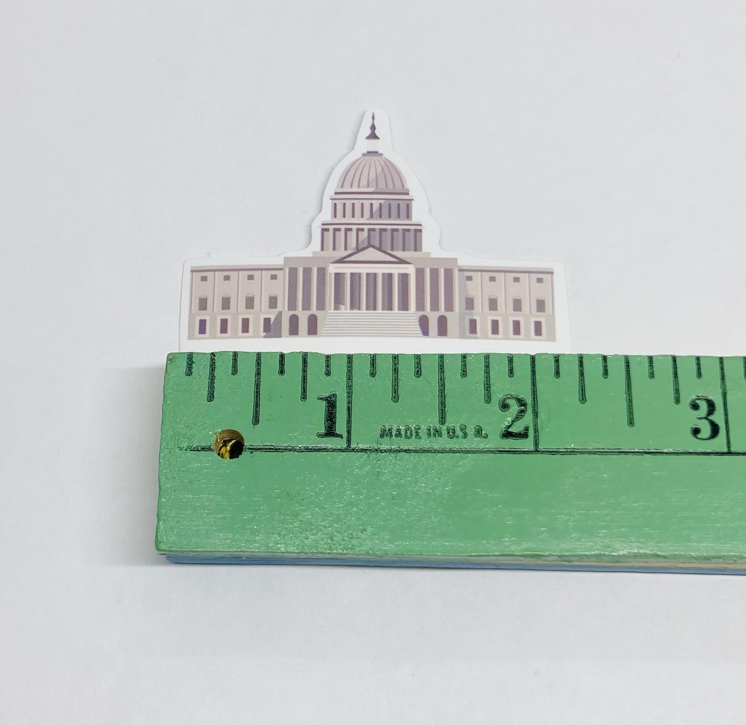 US Capitol Sticker Washington D.C Travel City Tour Art Decal Vinyl Souvenir Tc6