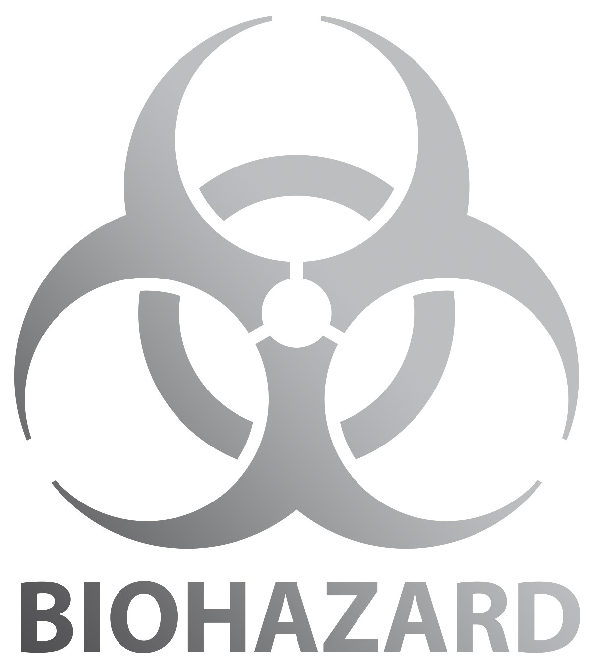 4″ BIOHAZARD WARNING Decal Vinyl Sticker Logo Pick COLOR