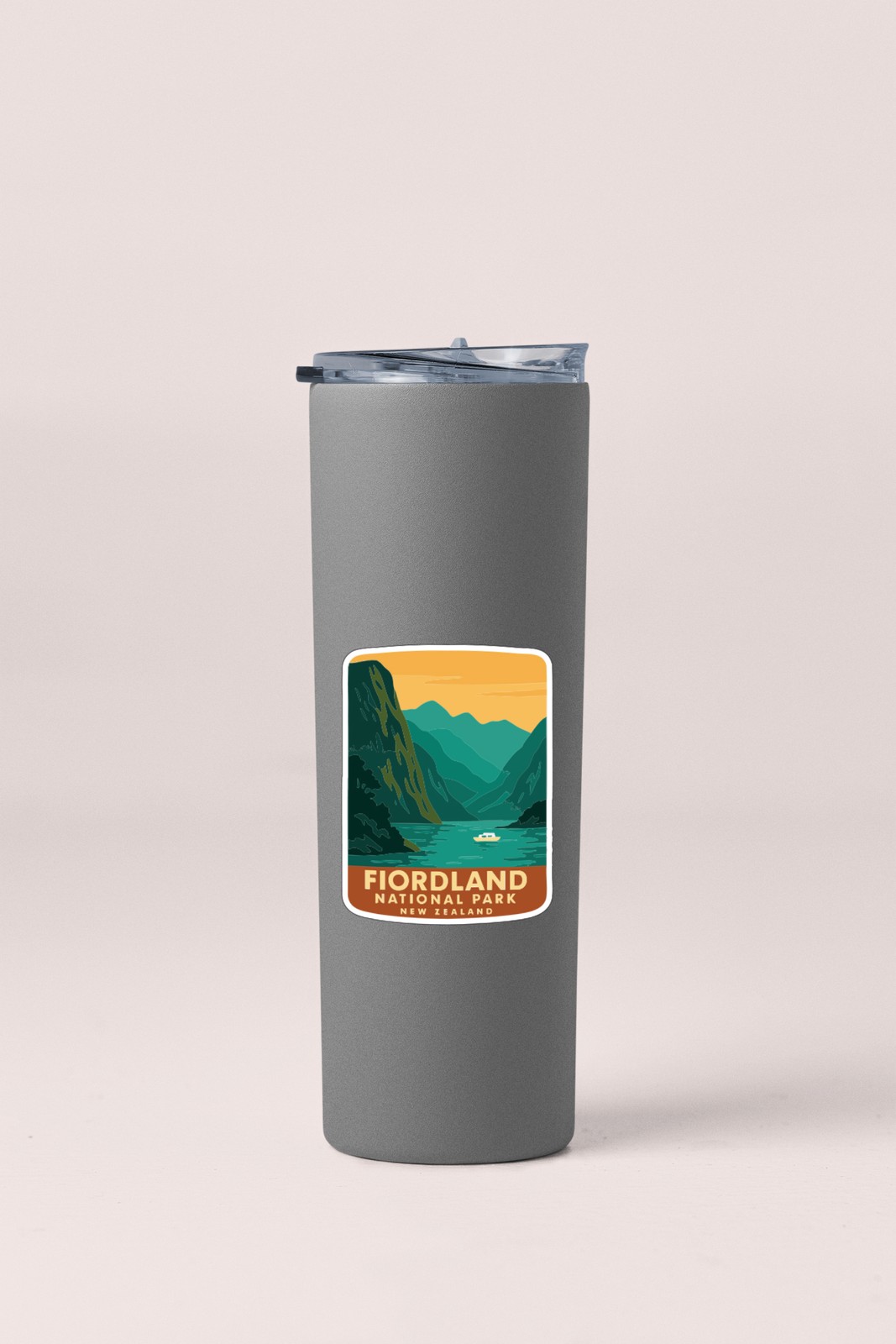 Fiordland National Park New Zealand Sticker Decal Vinyl Symbolic Landmark